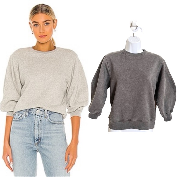 AGOLDE Thora 3/4 Sleeve Sweatshirt - Picture 5 of 16